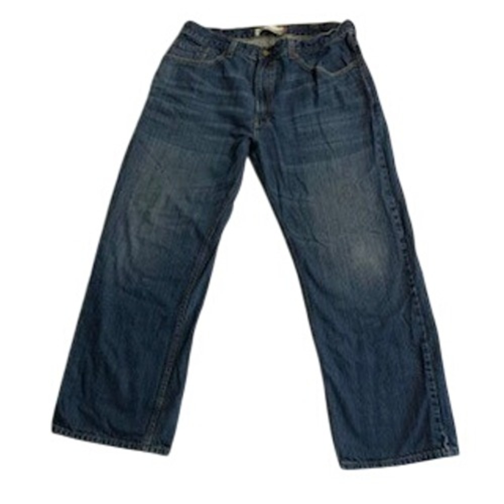 Levi's 569‎ Loose Straight Blue Denim Jeans Mens 38x30 (Tagged 38x32)